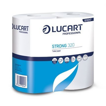 PRO320 WHITE 2-PLY TOILET ROLL X 36