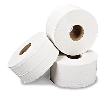 MIDI JUMBO TOILET ROLLS 2-PLY 6 X 250M 76MM CORE
