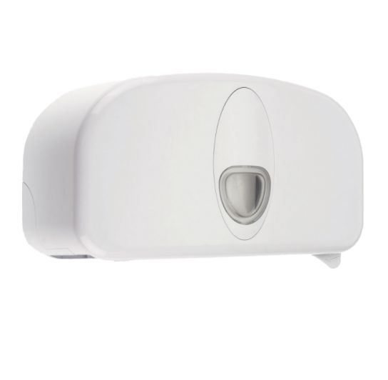 MICRO MINI JUMBO PLASTIC TOILET TISSUE DISPENSER