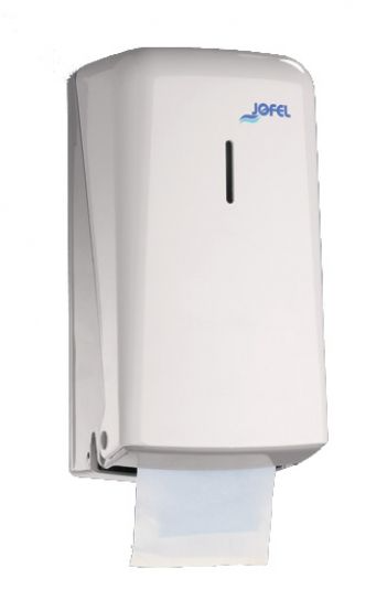 TWIN STACKING TOILET ROLL DISPENSER PLASTIC