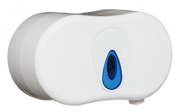 MODULAR CORELESS TWIN TOILET ROLL DISPENSER